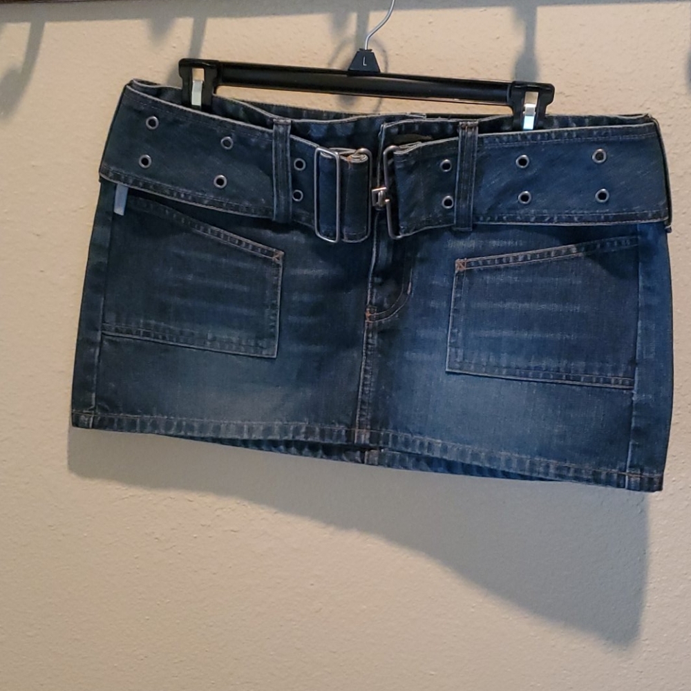 Denim skirt